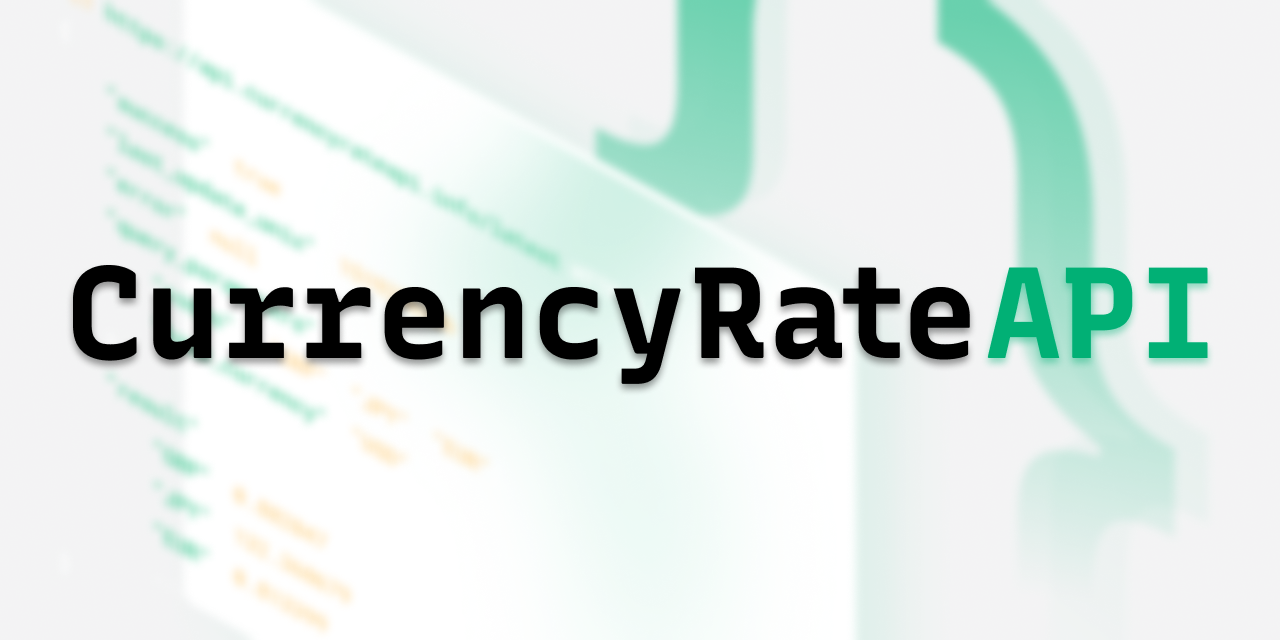 Currency Rate API – Exchange Rates & Conversion